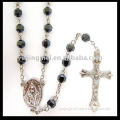 6mm Polygonal Hematite beads Rosary